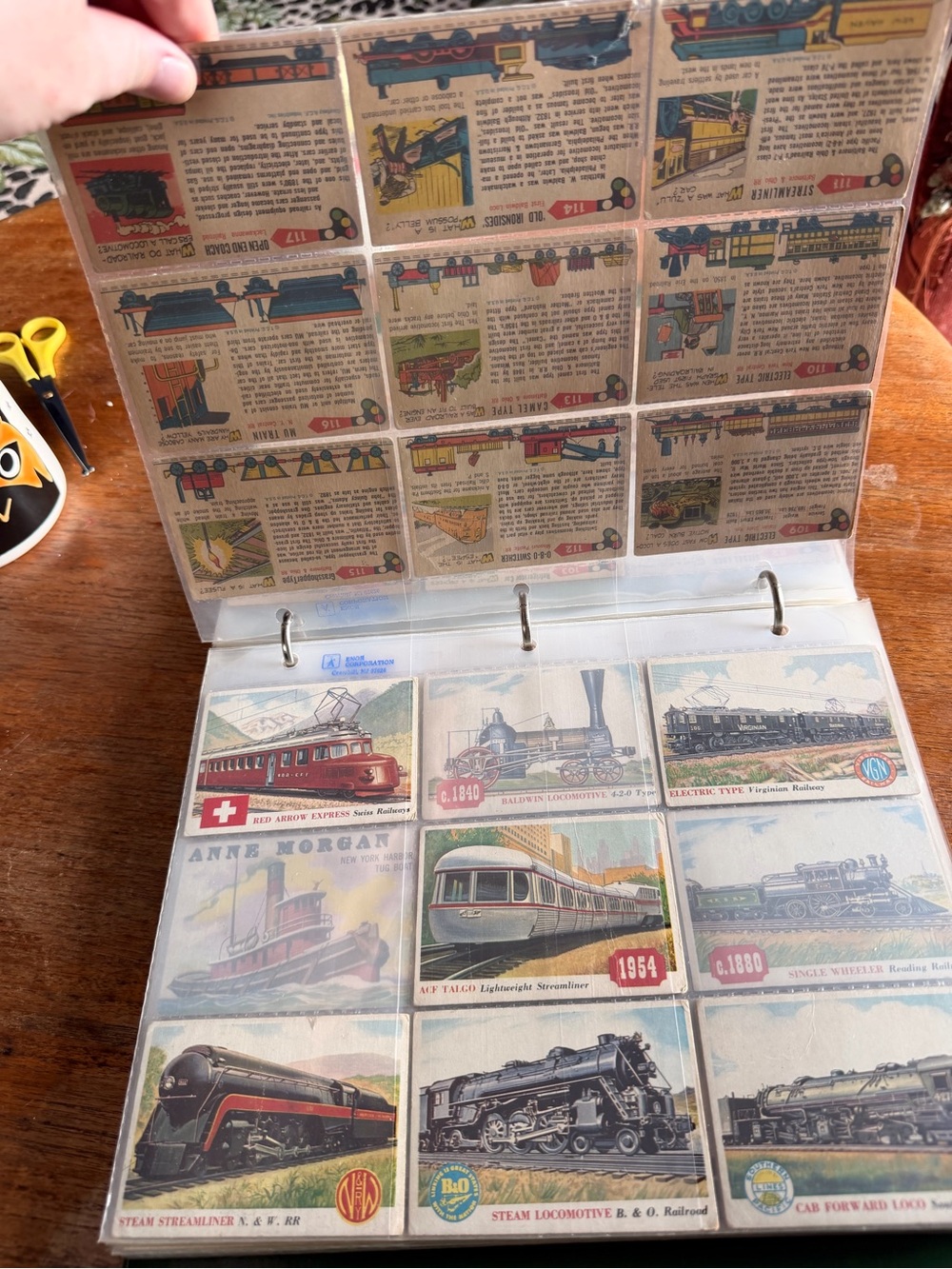 1955 Topps "Rails & Sails" Partial Set (107) - Picture 14 of 16